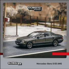 Mercedes Benz  - S 65 AMG grey - 1:64 - Tarmac - T64G-072-GY - TC-T64G-072-GY | Toms Modelautos