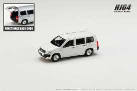 Toyota  - Probox Van DX white - 1:64 - Hobby Japan - HJ641062W - HJ641062W | Tom's Modelauto's