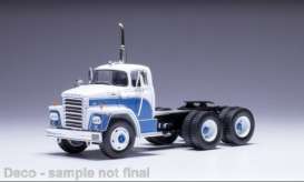 Dodge  - LCF CT 9000  1960 white/blue - 1:43 - IXO Models - tr185 - ixtr185 | Toms Modelautos