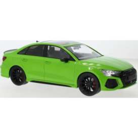 Audi  - RS3 2022 green - 1:18 - MCG - MCG18449 - MCG18449 | Tom's Modelauto's