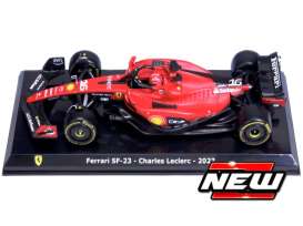 Ferrari  - SF-23 2023 red - 1:24 - Bburago - 26808L - bura26808L | Tom's Modelauto's