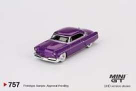 Lincoln  - Capri  1954 purple - 1:64 - Mini GT - 00757-L - MGT00757lhd | Tom's Modelauto's