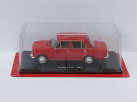 Lada  - 1200 1970 red - 1:24 - Magazine Models - ABACR903 - mag24G1409002 | Toms Modelautos