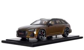 Audi  - RS 6  (C8) Avant 2020 brown - 1:18 - OttOmobile Miniatures - HC001504 - HC001504 | Toms Modelautos
