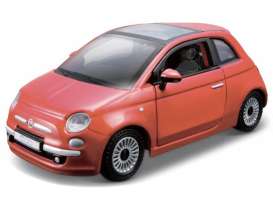 Fiat  - 500 2007 bronze - 1:32 - Bburago - 43011 - bura43011 | Toms Modelautos