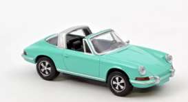 Porsche  - 911 Targa 1969 green - 1:43 - Norev - 750043 - nor750043 | Tom's Modelauto's