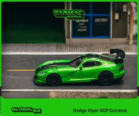 Dodge  - Viper green - 1:64 - Tarmac - T64G-TL028-GR - TC-T64GTL028GR | Toms Modelautos